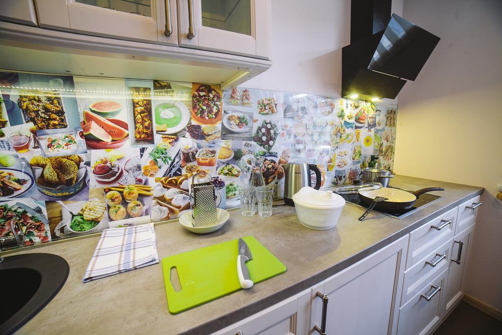 Studio Apartment In Private House Riga Kamer foto